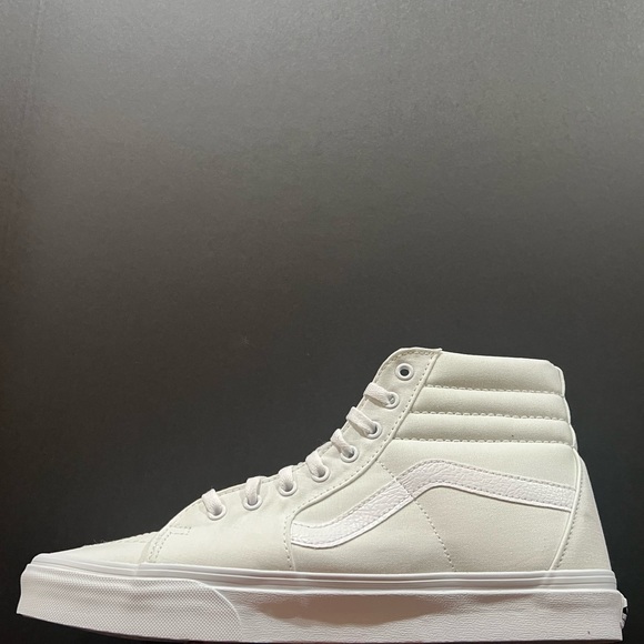 Vans SK8 Hi, True White, VN000D5lW00, White Canvas - Picture 3 of 12